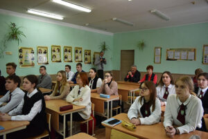 На базе Средней школы им. М.В. Октябрьской г.п. Лиозно прошло занятие «Школы активного гражданина»