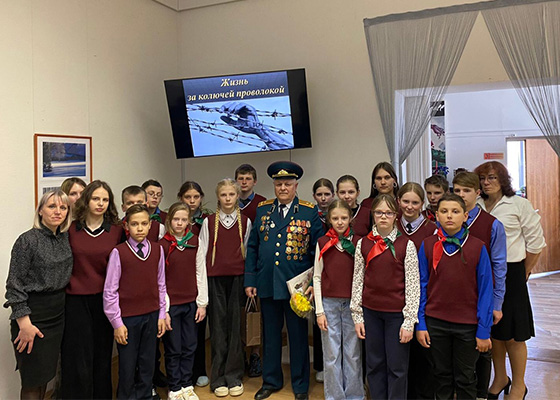 Музейный урок в Лиозненском военно-историческом музее посетили учащиеся Крынковской средней школы имени М.Т. Лынькова