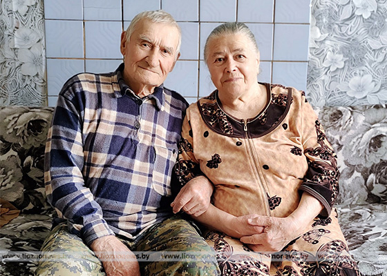 В редакционном проекте “Люди и судьбы” – супруги Баранковы из агрогородка Пушки Лиозненского района